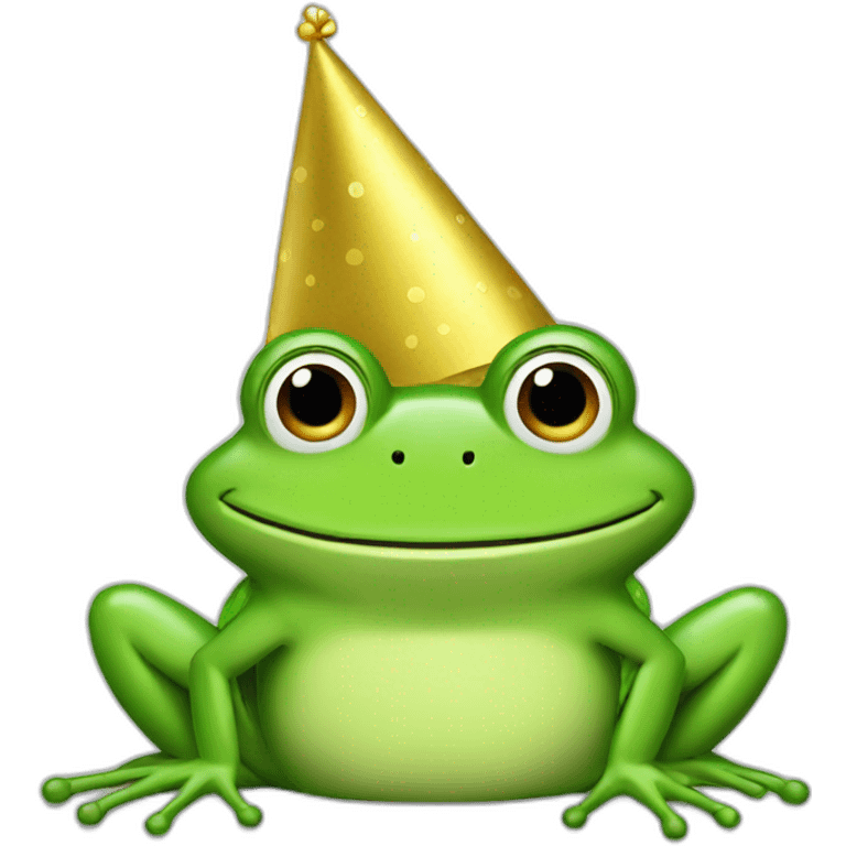 frog-with-hat-birthday emoji