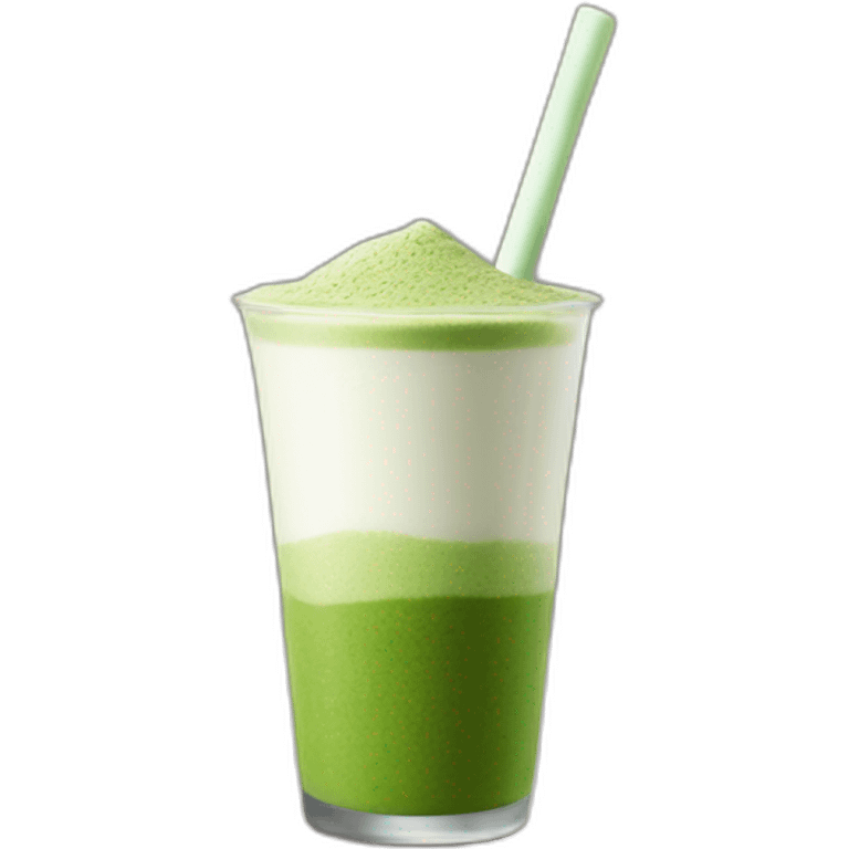 matcha on alternative milk emoji