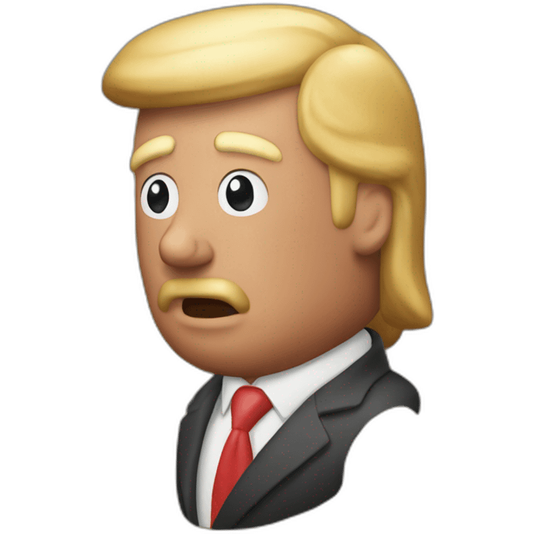 trump-riding-sausage emoji