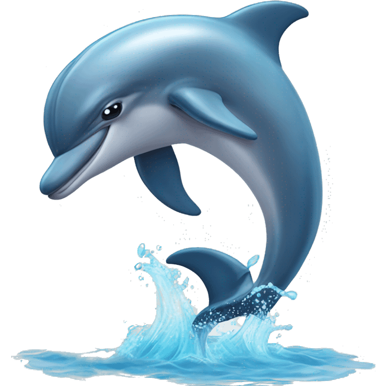 dolphin dancing emoji