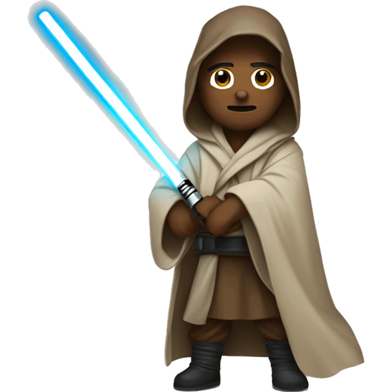 A jedi with a lightsaber called Tatschl  emoji