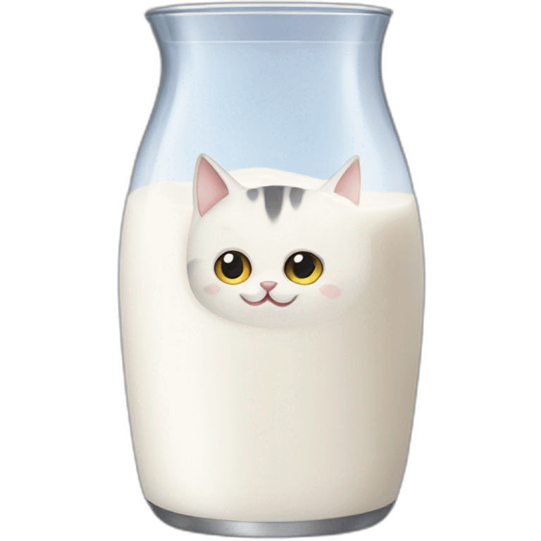 CAT milk emoji