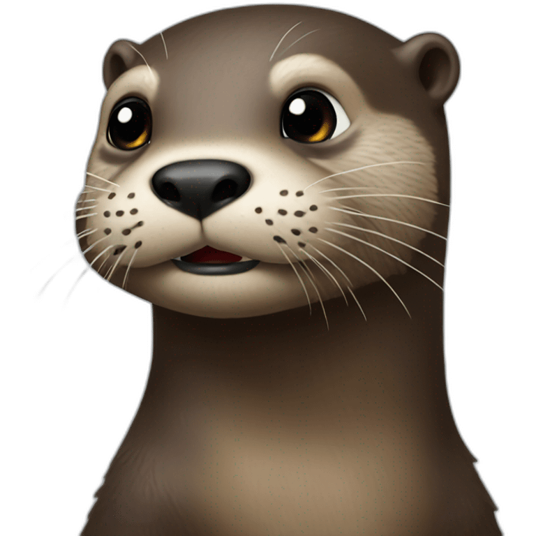 Otter with a tattoo we can do it flex emoji