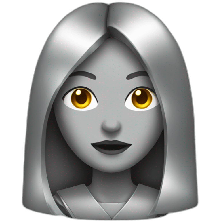 Metal woman emoji