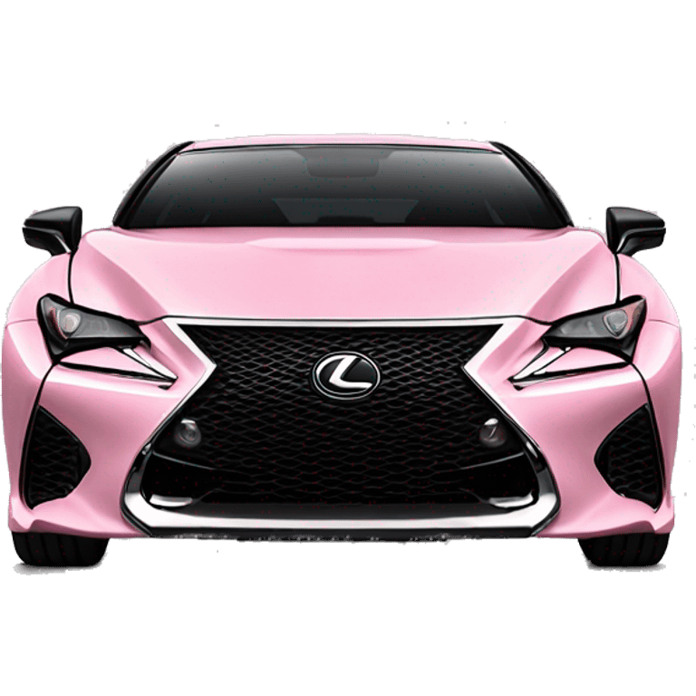 Light Pink Lexus rcf emoji