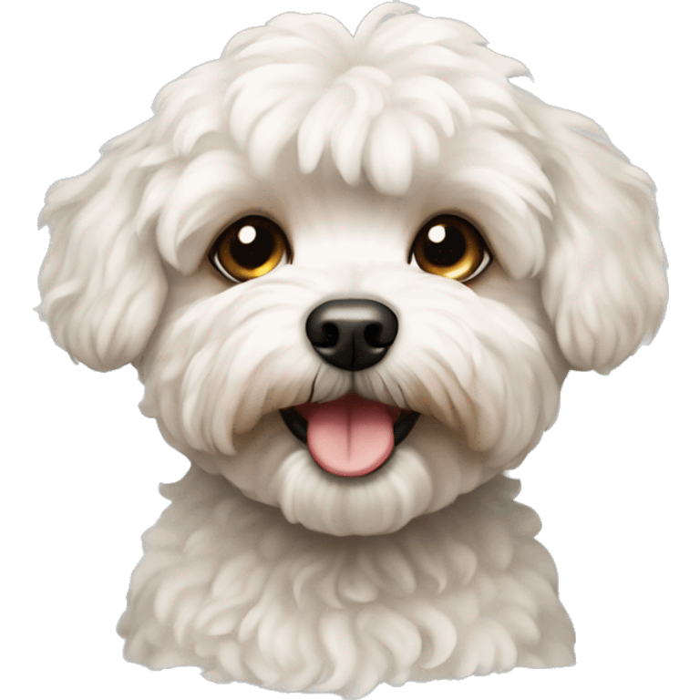 maltipoo dog  emoji