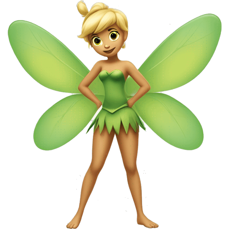 tinkerbell hands on hips emoji