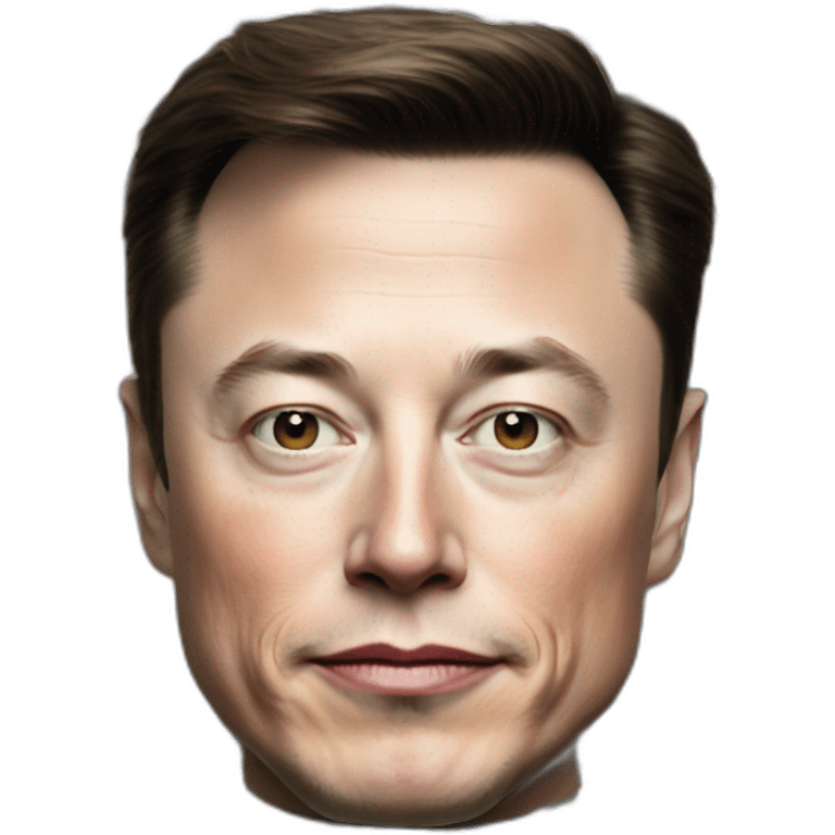 Elon musk on 100 dollar bill emoji