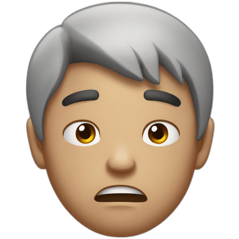 angry and tired and helpless Taro emoji