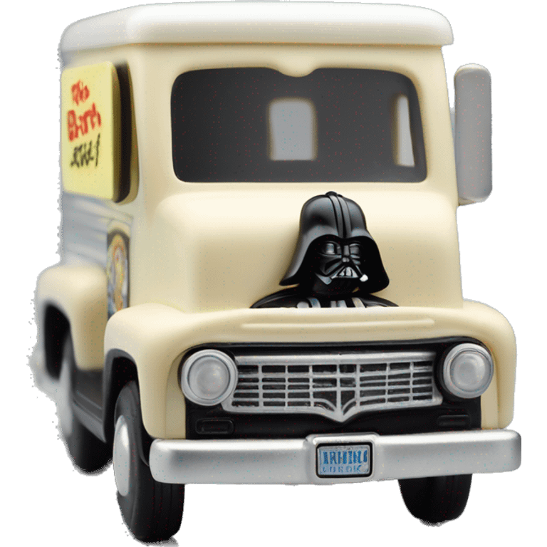 Darth Vader’s Matchbox ice cream delivery truck 1956 ford emoji