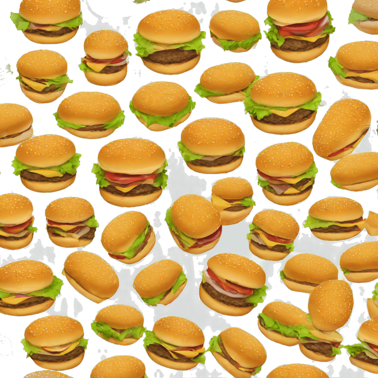 HAMBURGERS  emoji