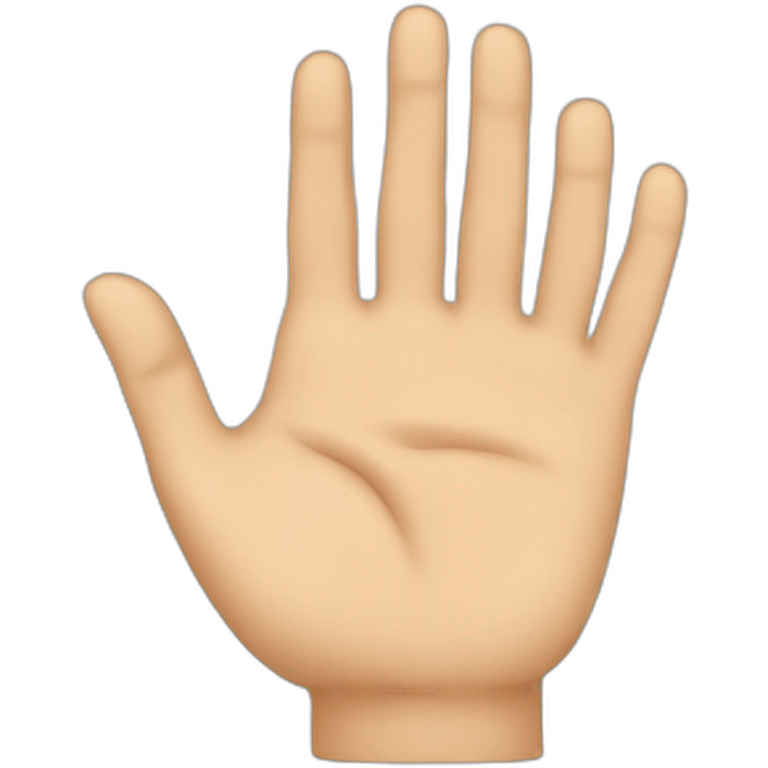 Finger-index-face emoji