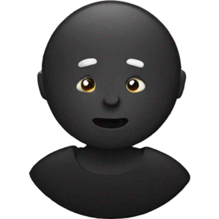 BLACK CIRCLE emoji