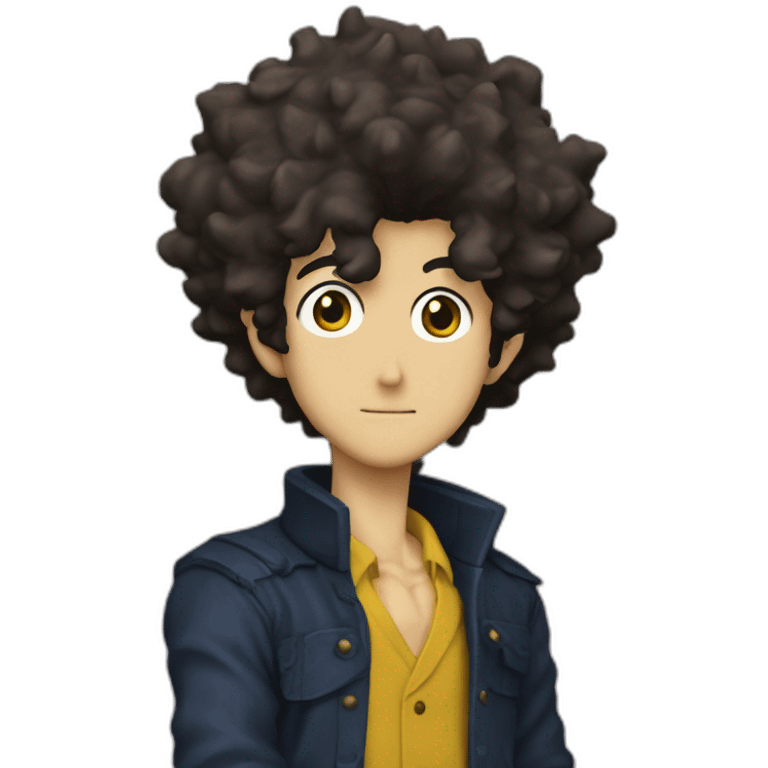 Spike Spiegel from "Cowboy Bepop" emoji