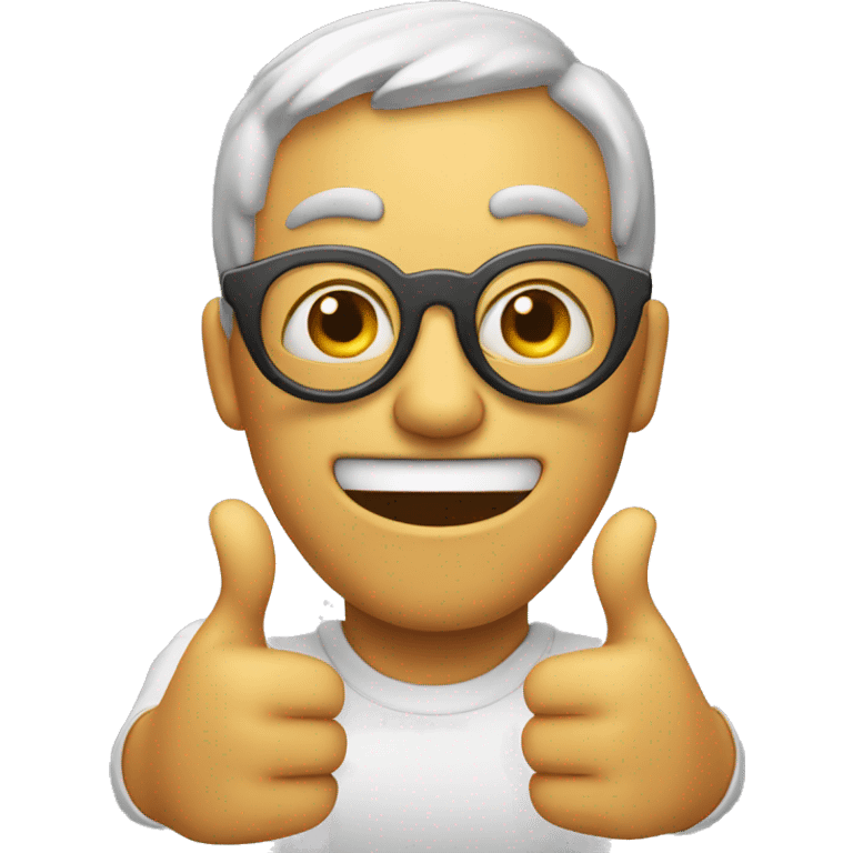 emoji with dizzy eyes and thumbs up  emoji