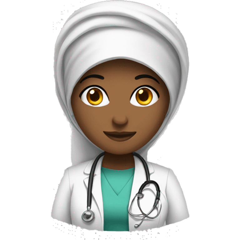 Doctor hijabi emoji