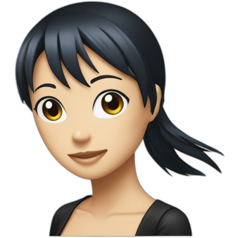 one piece nico robin emoji