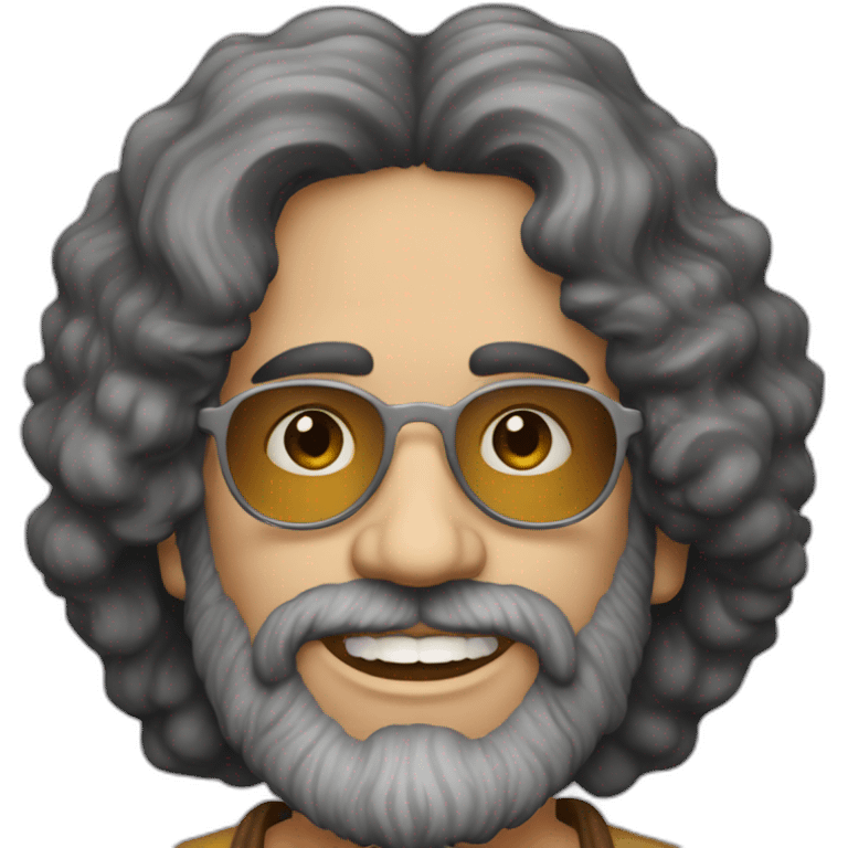 Jerry rubin hippie emoji