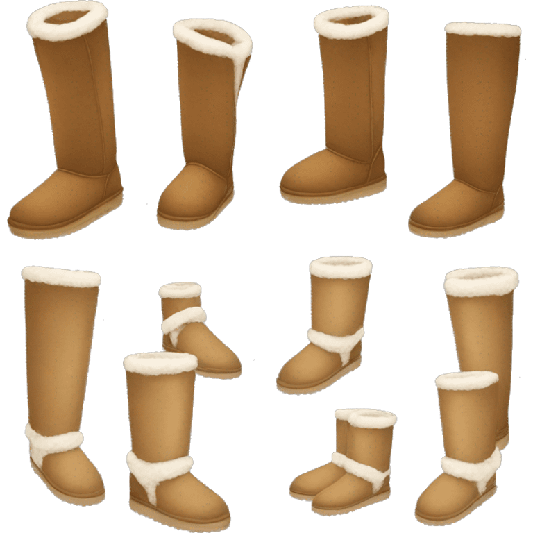 A pair of uggs  emoji