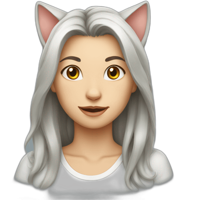 женская-cat emoji