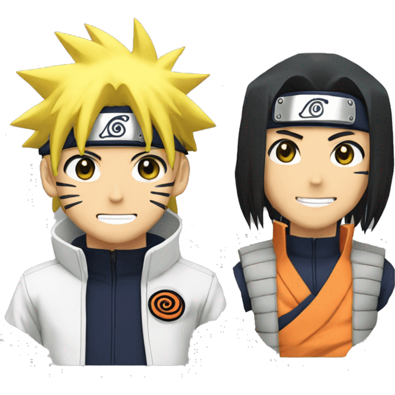 Naruto uzumaki with sharinghan  emoji