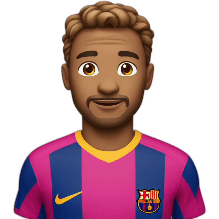 Pink panter del barça emoji