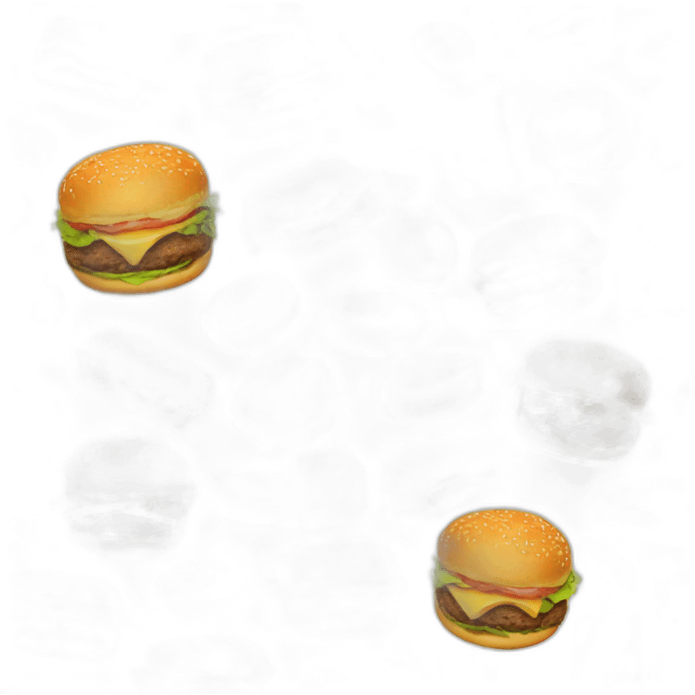 Burger-stylo emoji