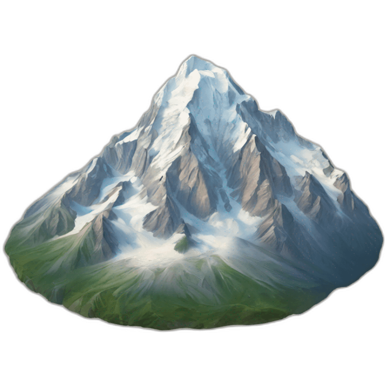 Mont blanc emoji