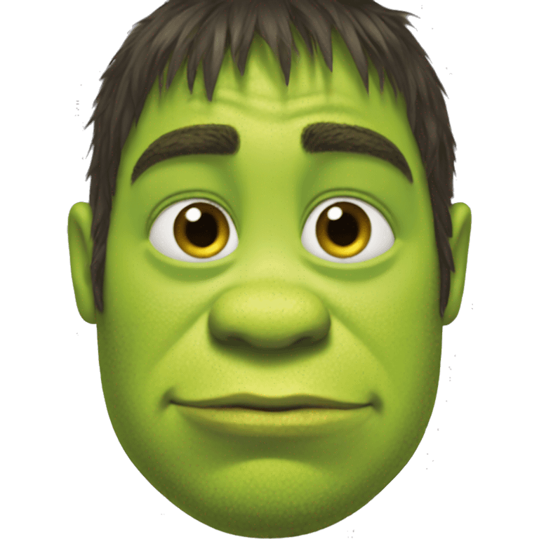 Emo shrek emoji