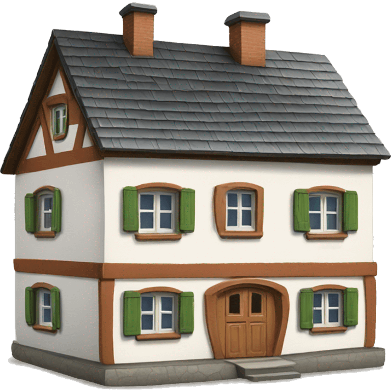 Small german house emoji