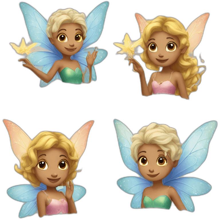 fairy and magic emoji