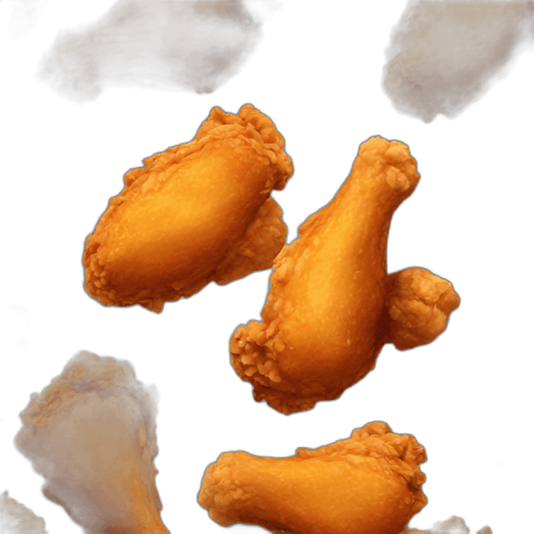 fried chickenwings emoji