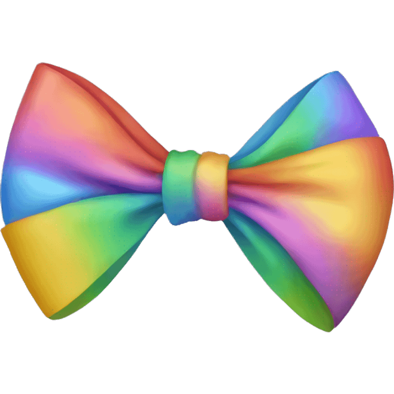 Colored bow emoji