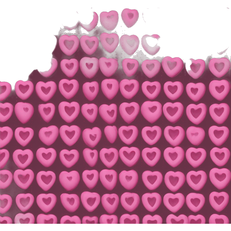 Pink hearts  emoji