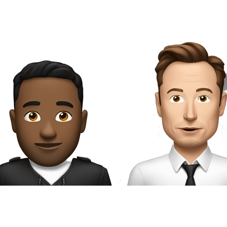 the rizzler and elon musk emoji