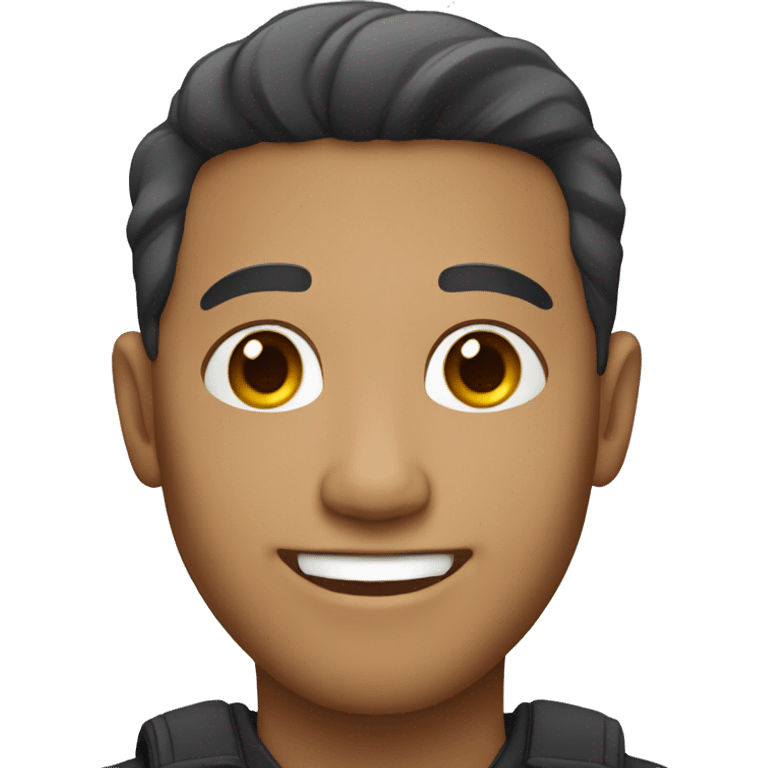 smiling light-skinned male portrait emoji