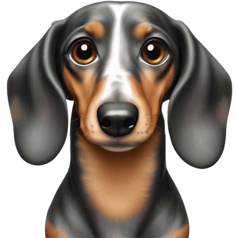 Isabella dapple dachshund  emoji