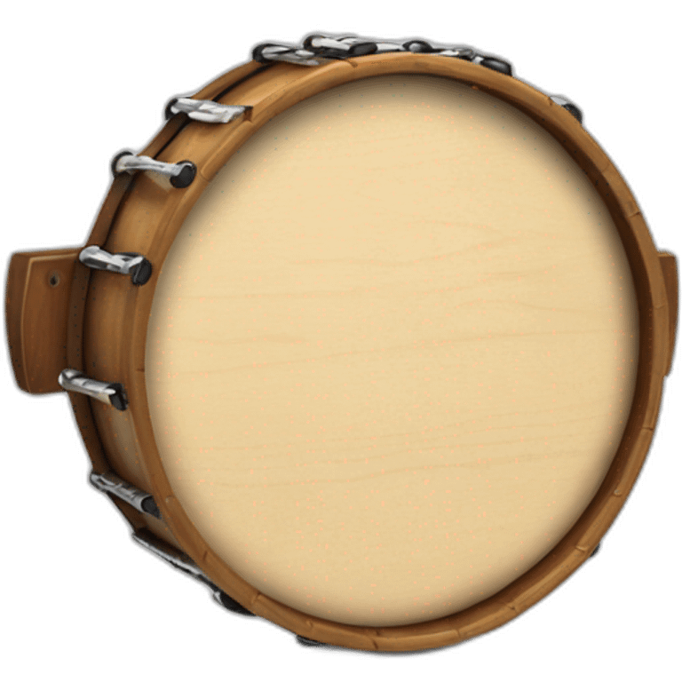 wooden tambourine emoji