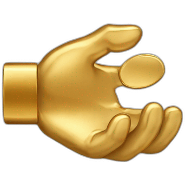  hand grabbinggold ingot emoji