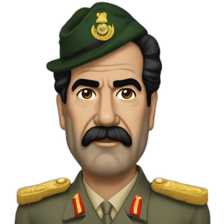 Saddam Hussain emoji