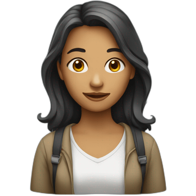 student woman emoji