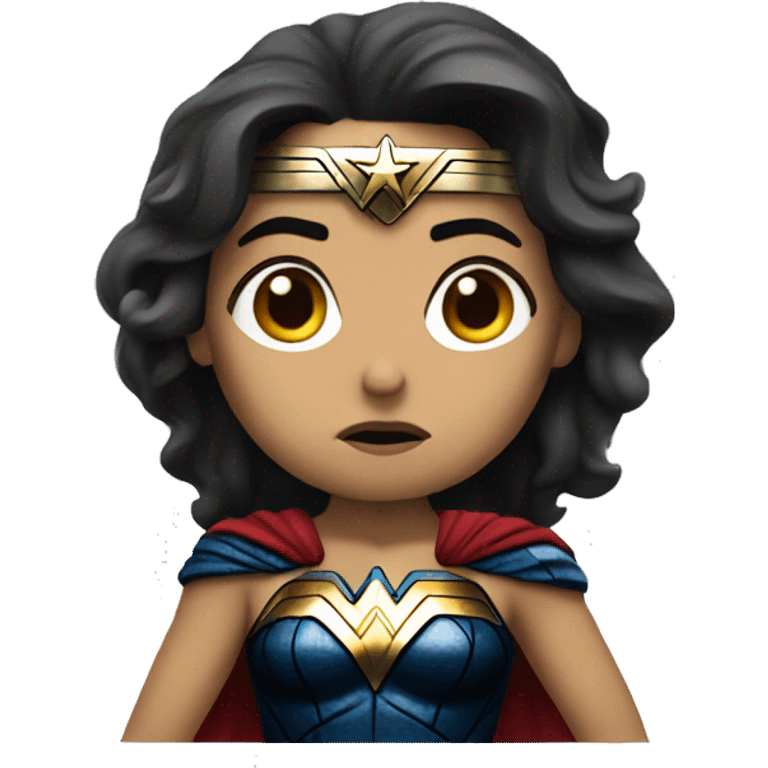 wonderwoman sad emoji