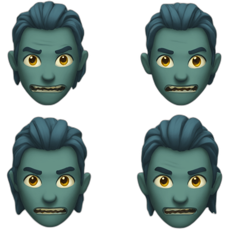 Evil laug emoji