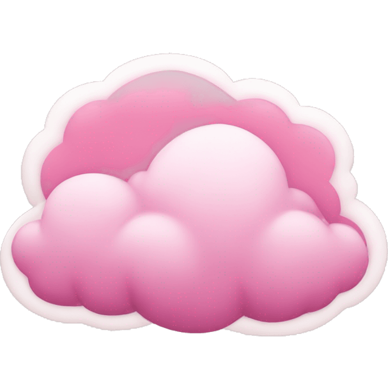 pink cloud emoji