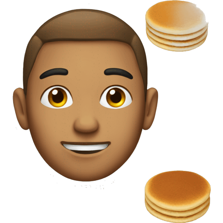 Pancakes white  emoji