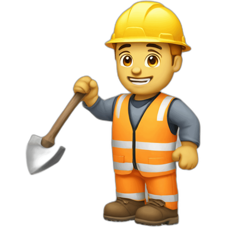 white skin road builder full body emoji