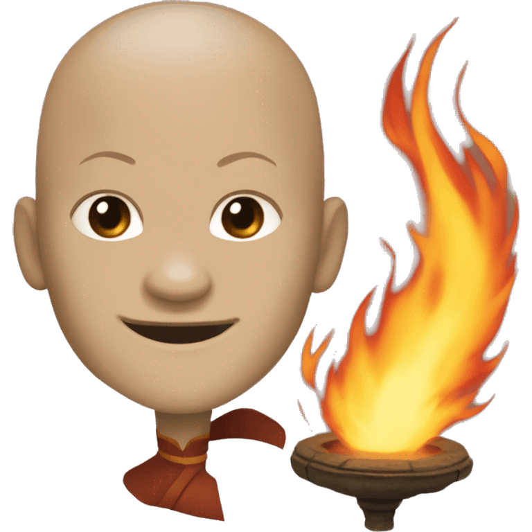 Firebender from Avatar the last airbender emoji