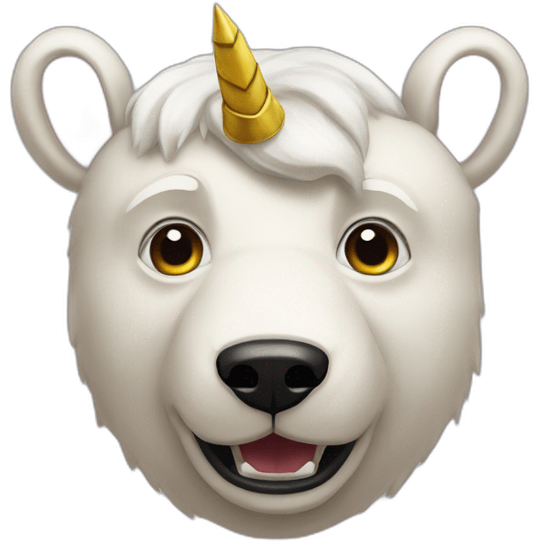 Hitler-bear-unicorn emoji