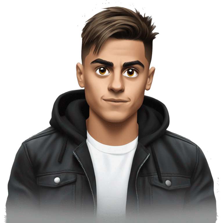 Dybala con le sopraciglia in su emoji