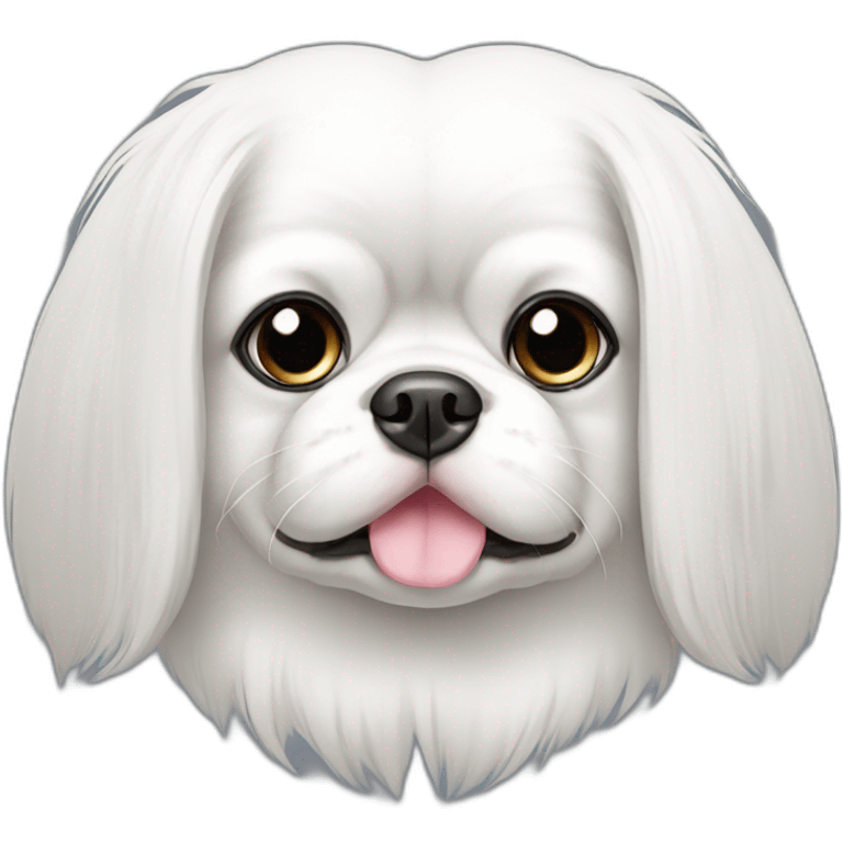 white black japanese chin face emoji